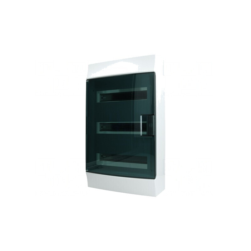 Carcasă pentru aparatură modulară IP41 gri 36 module | Electronic-mag.ro | Componente Electronice