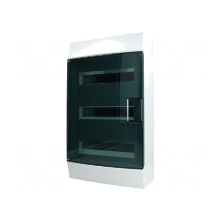Carcasă pentru aparatură modulară IP41 gri 36 module | Electronic-mag.ro | Componente Electronice