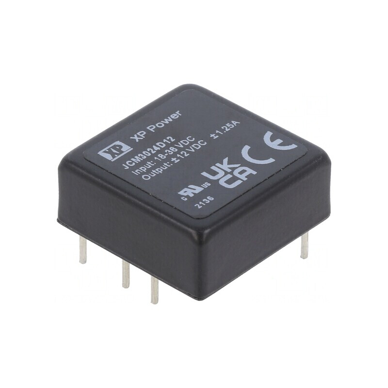 Convertor DC/DC 30W 18-36V la 12V/-12V | Electronic-mag.ro | Componente Electronice
