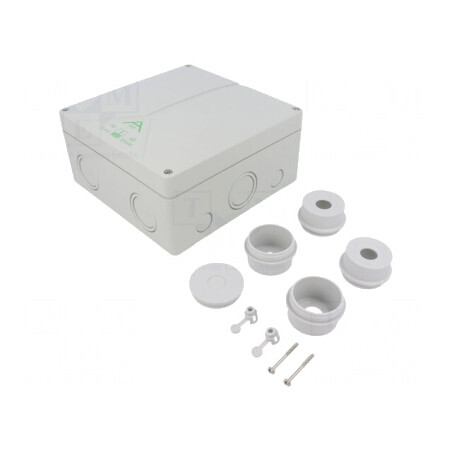 Cutie de Conexiuni Polistiren 180x180x91mm | Electronic-mag.ro | Componente Electronice
