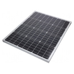 Celulă fotovoltaică | silicon monocristalin | 670x550x30mm | 60W | CL-SM60M