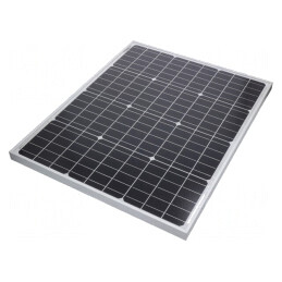 Celulă Fotovoltaică Monocristalină 60W 670x550x30mm | Electronic-mag.ro | Componente Electronice