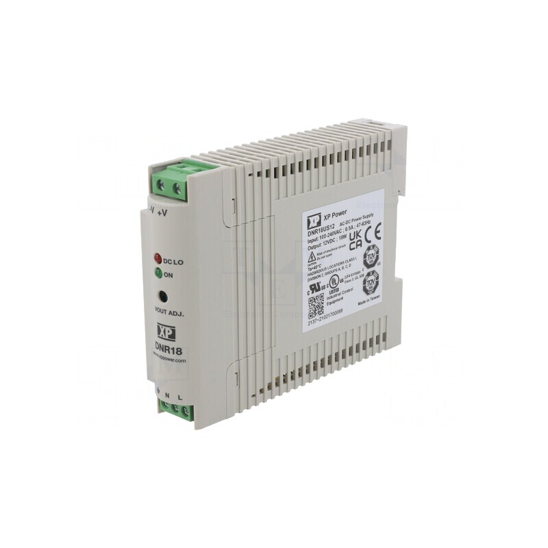 Alimentator Pulsatoriu DIN 18W 12VDC 1.5A | Electronic-mag.ro | Componente Electronice Alimentator Pulsatoriu DIN 18W 12VDC 1.5A | Electronic-mag.ro | Componente Electronice