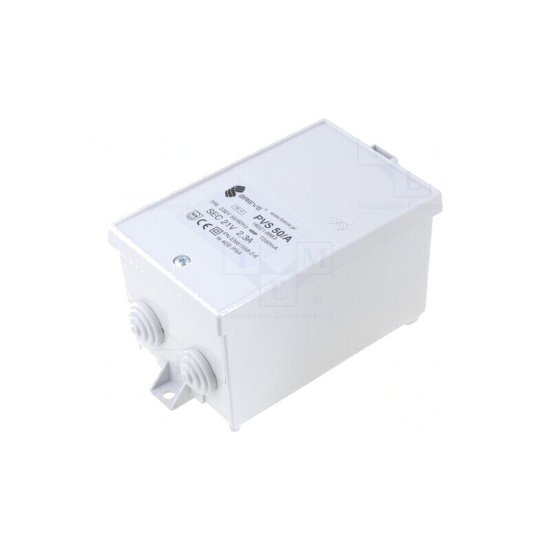 Transformator Siguranță 50VA 230V 21V IP54 Clasa II | Electronic-mag.ro | Componente Electronice