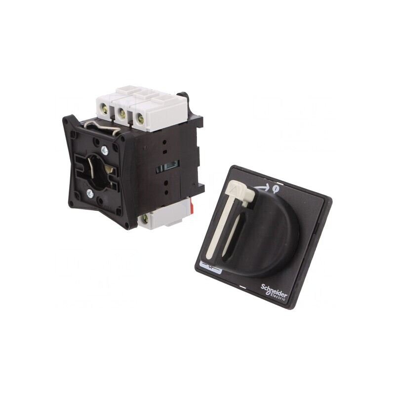 Întrerupător de Siguranță Principal 3 Poli 12A IP65 | Electronic-mag.ro | Componente Electronice