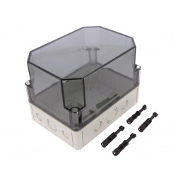 Carcasă Universală Polistiren 130x180x137mm | Electronic-mag.ro | Componente Electronice