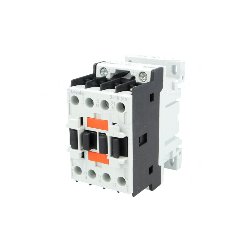 Contactor 3P 230VAC 18A 3 Auxiliare NC | Electronic-mag.ro | Componente Electronice