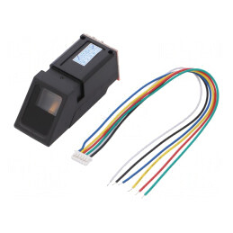 Scaner Amprente UART 3.8-7VDC 65mA 54x20x20.5mm | Electronic-mag.ro | Componente Electronice