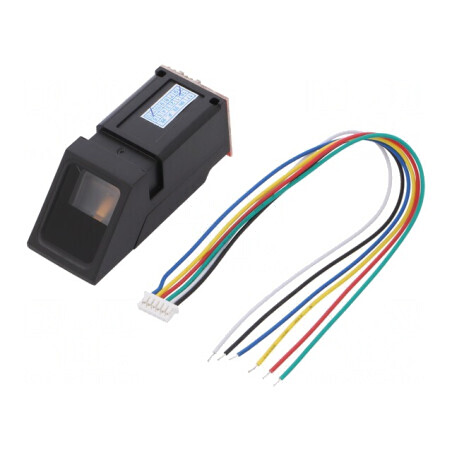 Scaner Amprente UART 3.8-7VDC 65mA 54x20x20.5mm | Electronic-mag.ro | Componente Electronice