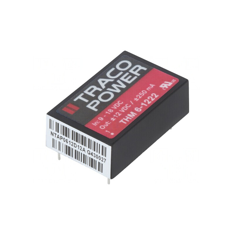 Convertor DC/DC 6W 9-18V la 12V/-12V DIP24 | Electronic-mag.ro | Componente Electronice