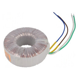 Transformator toroidal 200VA 230VAC 24V 8.33A cu cabluri | Electronic-mag.ro | Componente Electronice