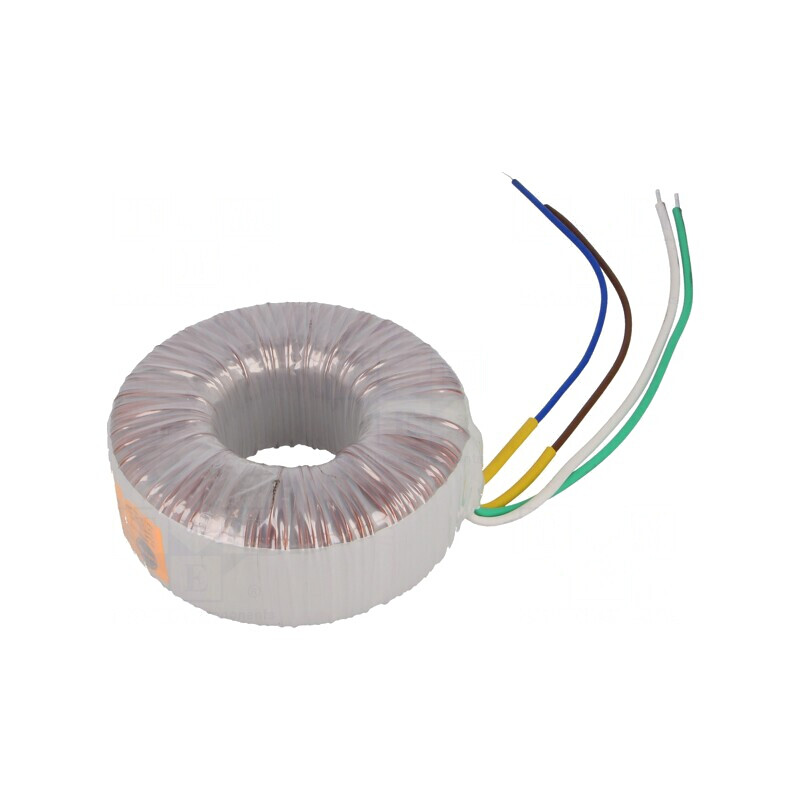 Transformator toroidal 200VA 230VAC 24V 8.33A cu cabluri | Electronic-mag.ro | Componente Electronice