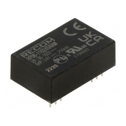Convertor DC/DC 6W 36-160V la 24V 250mA DIP24 | Electronic-mag.ro | Componente Electronice