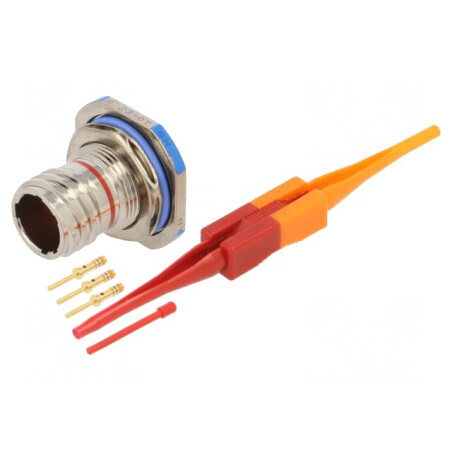 Conector Militar Dimensiune 9 MIL-DTL-38999 Series III Soclu | Electronic-mag.ro | Componente Electronice