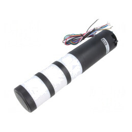 Coloană de Semnalizare LED Roșu/Ambră/Verde QTR50MLF-BZ-3-24-RAG | Electronic-mag.ro | Componente Electronice