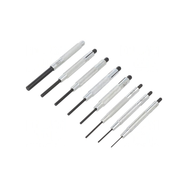 Kit Poansoane Scoatere Dibluri Bolțuri Șplinturi 8 Bucăți | Electronic-mag.ro | Componente Electronice