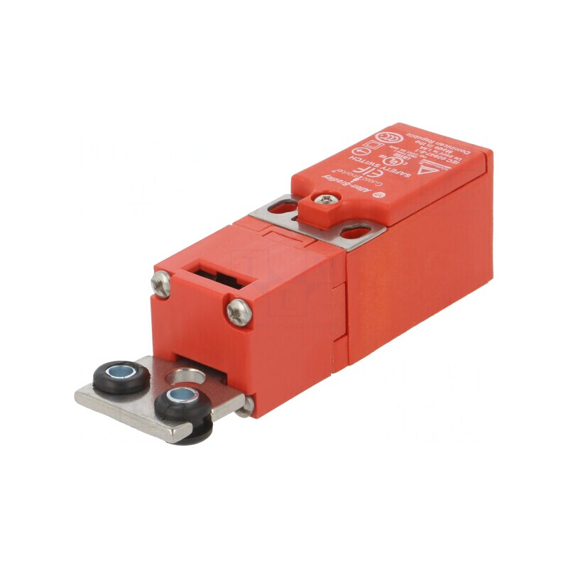 Întrerupător de Siguranță cu Cheie IP67 Roșu PBT ELF NC x2 | Electronic-mag.ro | Componente Electronice