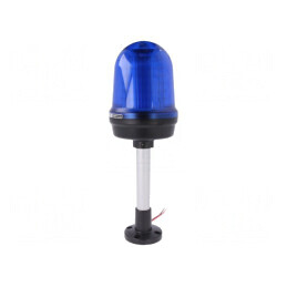 Semnalizator Luminos Albastru cu Flash și Lumină Continuă | Electronic-mag.ro | Componente Electronice