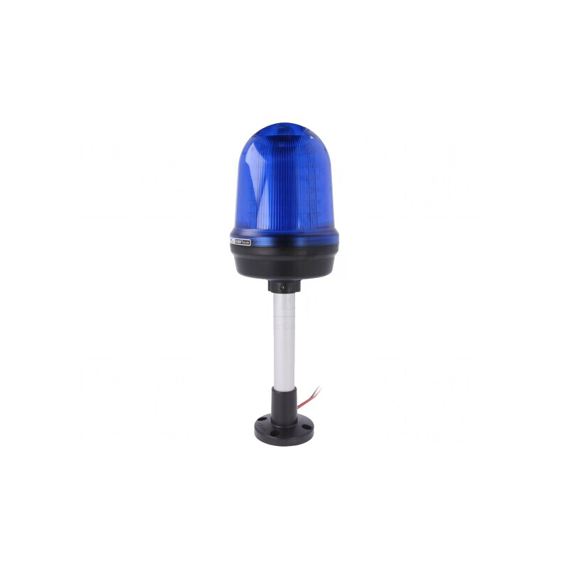 Semnalizator Luminos Albastru cu Flash și Lumină Continuă | Electronic-mag.ro | Componente Electronice