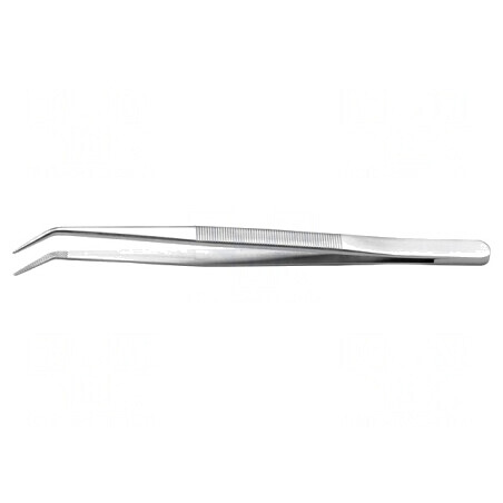 Pensetă 150mm Vârf Îngust Curbat | Electronic-mag.ro | Componente Electronice