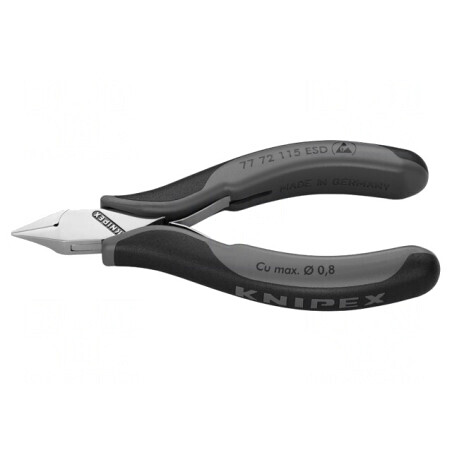 Clești Laterali de Precizie ESD 115mm | Electronic-mag.ro | Componente Electronice