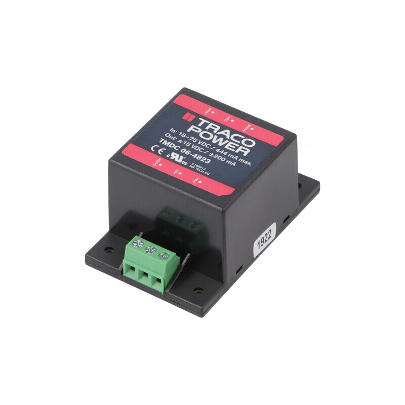 Convertor DC/DC 6W 18-75V la 15V/-15V | Electronic-mag.ro | Componente Electronice Convertor DC/DC 6W 18-75V la 15V/-15V | Electronic-mag.ro | Componente Electronice