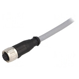 Mufă M12 Mamă 12 PIN 7,5m Drept DeviceNet CANopen | Electronic-mag.ro | Componente Electronice