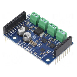 Controler Motor DC Motoron I2C 4.5-48V 3 Canale Arduino | Electronic-mag.ro | Componente Electronice