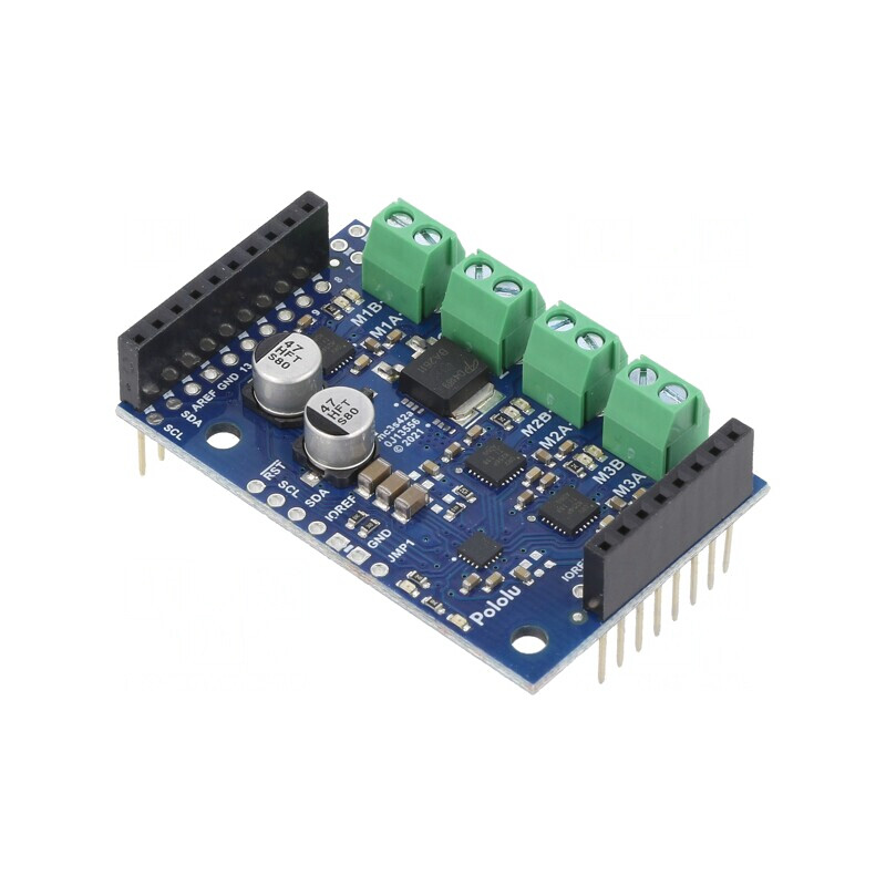 Controler Motor DC Motoron I2C 4.5-48V 3 Canale Arduino | Electronic-mag.ro | Componente Electronice