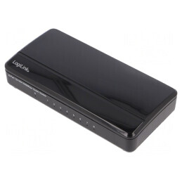 Switch Gigabit Ethernet Negru 8 Porturi RJ45 | Electronic-mag.ro | Componente Electronice