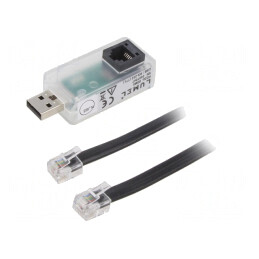 Convertor RS232 la USB 5V Plastic Alimentat prin USB | Electronic-mag.ro | Componente Electronice