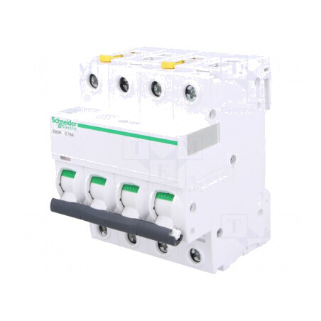Întrerupător de supracurent 16A 4P 400VAC | Electronic-mag.ro | Componente Electronice