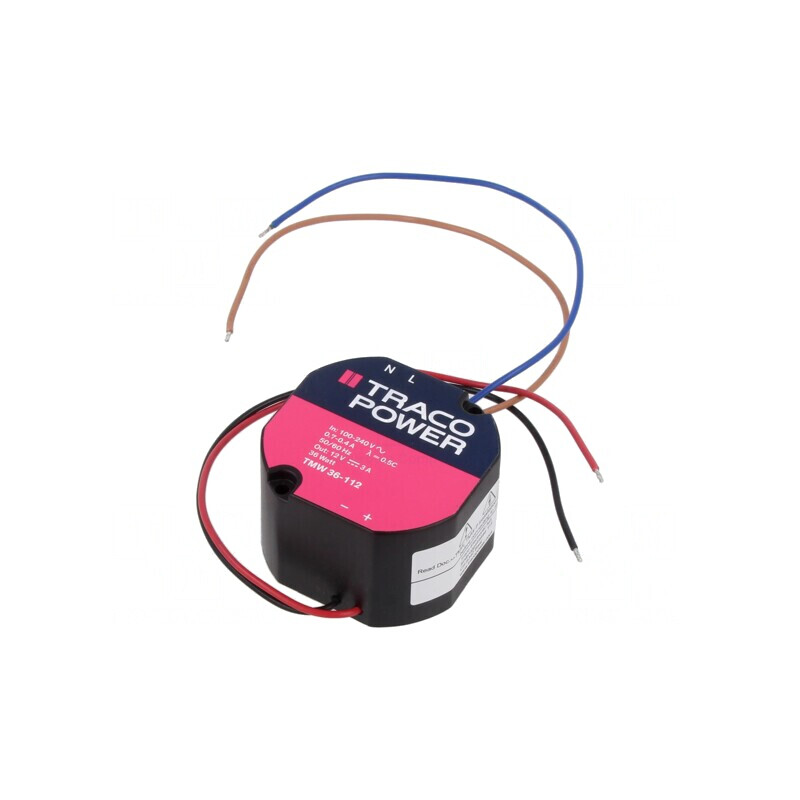 Alimentator Încastrabil 36W 12V 3A | Electronic-mag.ro | Componente Electronice