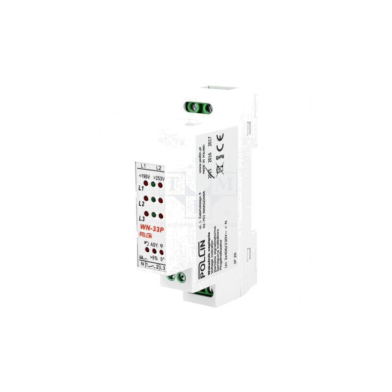 Indicator de Tensiune 3x400VAC IP20 pentru Şină DIN | Electronic-mag.ro | Componente Electronice Indicator de Tensiune 3x400VAC IP20 pentru Şină DIN | Electronic-mag.ro | Componente Electronice