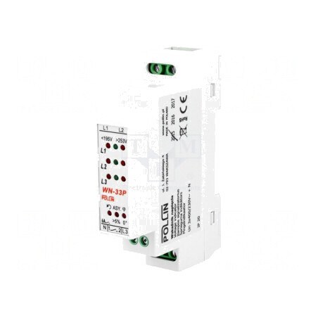 Indicator de Tensiune 3x400VAC IP20 pentru Şină DIN | Electronic-mag.ro | Componente Electronice