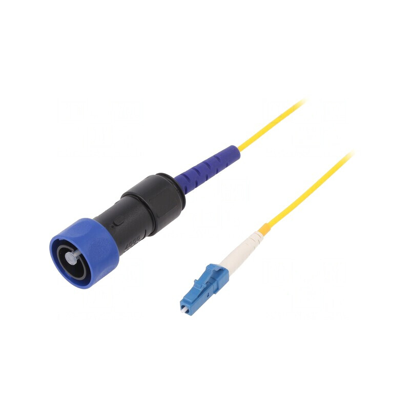 Patch Cord Simplu Fibră Optică Monomod Baionetă | Electronic-mag.ro | Componente Electronice