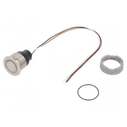 Comutator: capacitiv | Poz: 2 | SPST | 0,1A/42VAC | 0,1A/60VDC | IP67 | 3-101-431