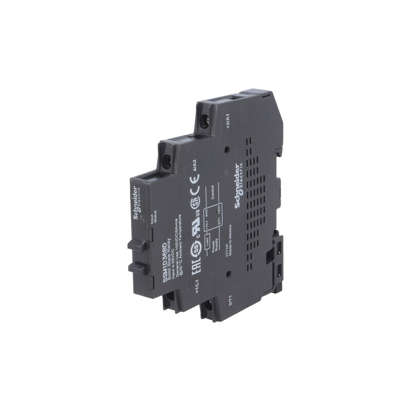 Releu Semiconductor 6A 1-100VDC șină DIN | Electronic-mag.ro | Componente Electronice