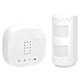 Senzor de mișcare IP44 pentru perete 8m emițător | Electronic-mag.ro | Componente Electronice