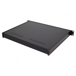 Carcasă standard 19" 1U neagră din oțel | Electronic-mag.ro | Componente Electronice