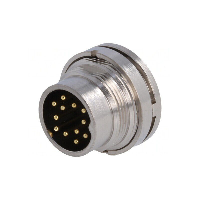 Conector M16 Soclu Tată Lipire PIN 12 3A 60V IP67 | Electronic-mag.ro | Componente Electronice