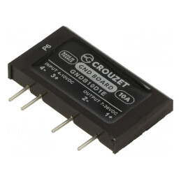 Releu Semiconductor 10A Ucom 4-10VDC Curent Continu  | Electronic-mag.ro | Componente Electronice