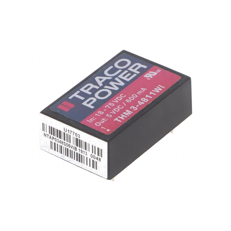 Convertor DC/DC 3W 18-75V la 5V 600mA DIP24 | Electronic-mag.ro | Componente Electronice Convertor DC/DC 3W 18-75V la 5V 600mA DIP24 | Electronic-mag.ro | Componente Electronice