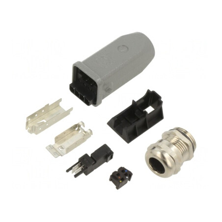 Conector RJ45 Hibrid Cat5 4P | Electronic-mag.ro | Componente Electronice