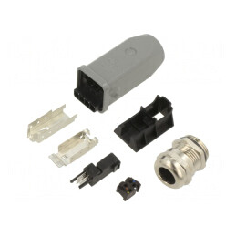 Conector RJ45 Hibrid Cat5 4P | Electronic-mag.ro | Componente Electronice