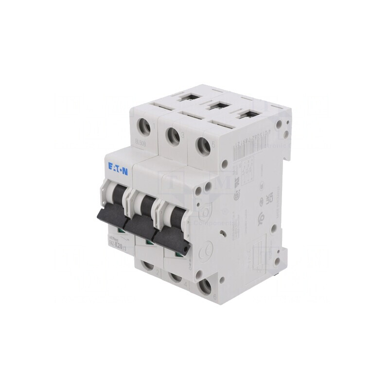Întrerupător de supracurent 20A 3 Poli 230/400VAC | Electronic-mag.ro | Componente Electronice