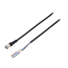 Cablu de conectare M8 PIN 4 drept 10m PVC