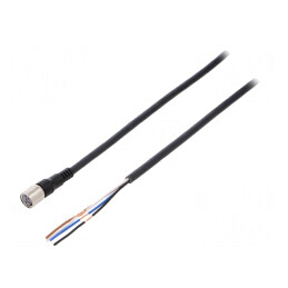 Cablu de conectare M8 PIN 4 drept 10m PVC | Electronic-mag.ro | Componente Electronice