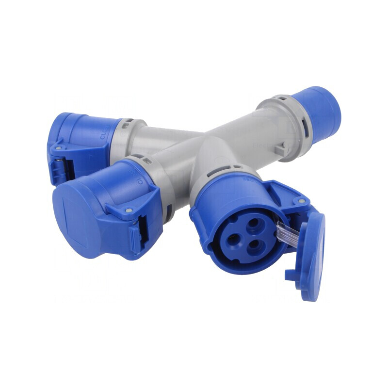 "Splitter Alimentare AC 16A 230V IP44" | Electronic-mag.ro | Componente Electronice