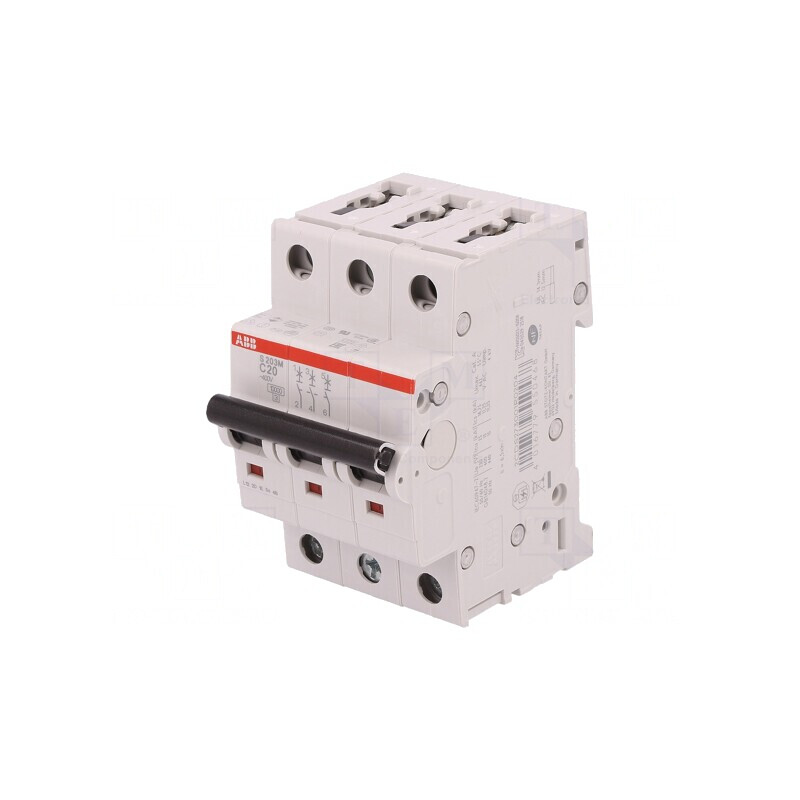 Întrerupător de Supracurent 400VAC 20A 3 Poli C | Electronic-mag.ro | Componente Electronice Întrerupător de Supracurent 400VAC 20A 3 Poli C | Electronic-mag.ro | Componente Electronice